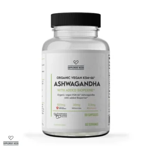 Supplement Needs Ashwagandha Organic KSM-66 - 60 Capsules