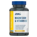 Applied Nutrition Magnesium and Vit D3, 60 Caps