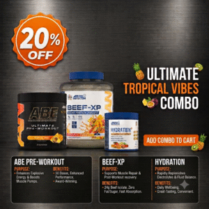 APPLIED Summer Stack: Beef-Xp, ABE Pre Workout, Hydration